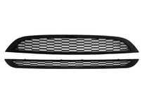 ATRAPA GRILL KRATKA GORA DOL CZARNE TUNING MINI COOPER R50 R53 2001-06 S