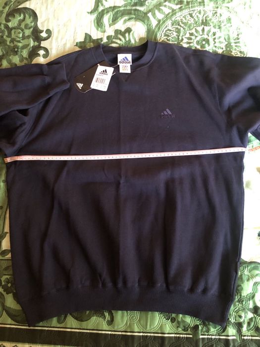 Толстовка (кофта, світшот) на флісі Adidas ПОГ-64см. Оригінал