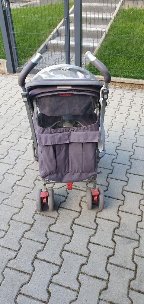 Sprzedam wózek spacerówkę Maclaren kolor szary, stan dobry