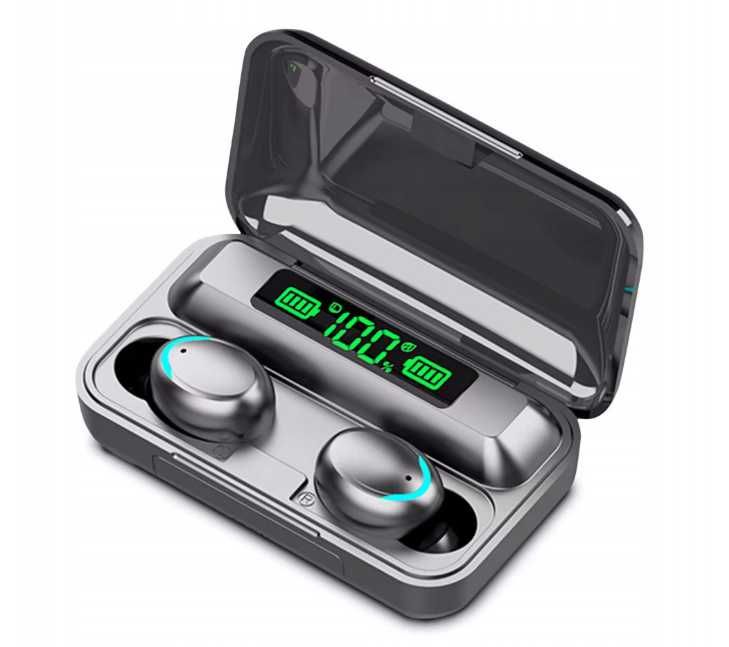 Słuchawki bezprzewodowe douszne TWS F9-5C BLUETOOTH 5,1 ttst1523