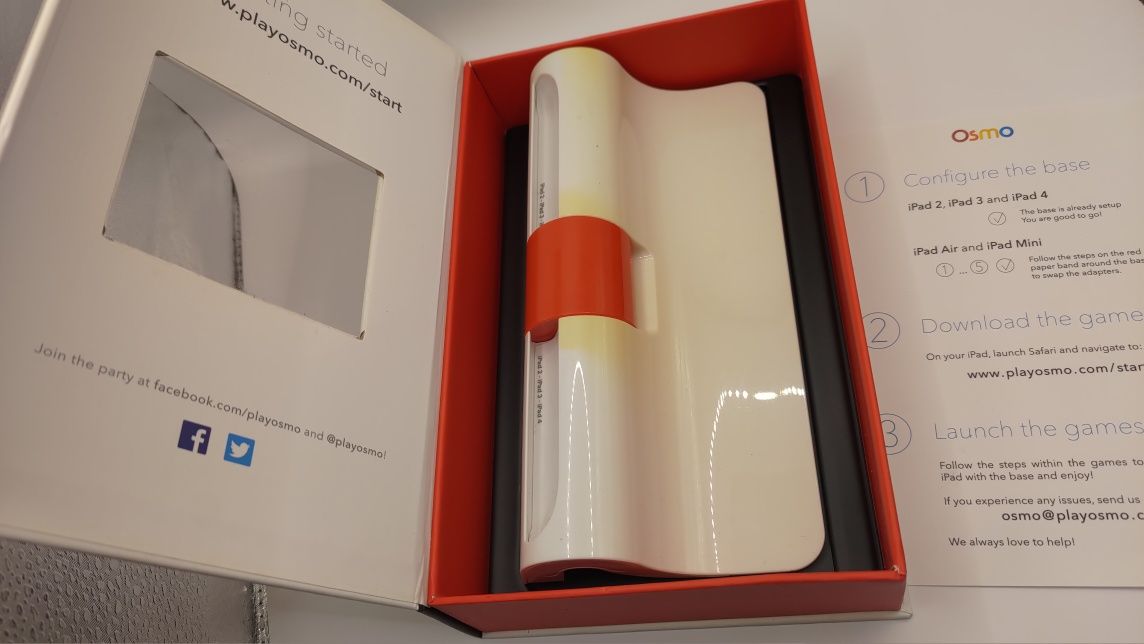 OSMO zestaw startowy iPad 10" interaktywna gra 3-12 lat