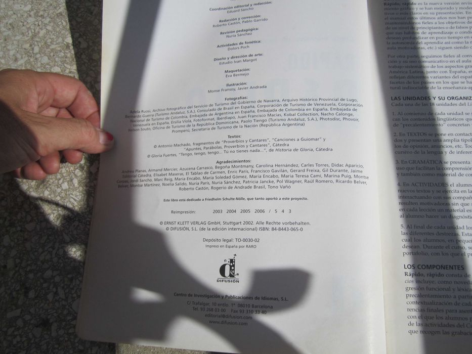 Rápido, Rápido - Libro del Alumno