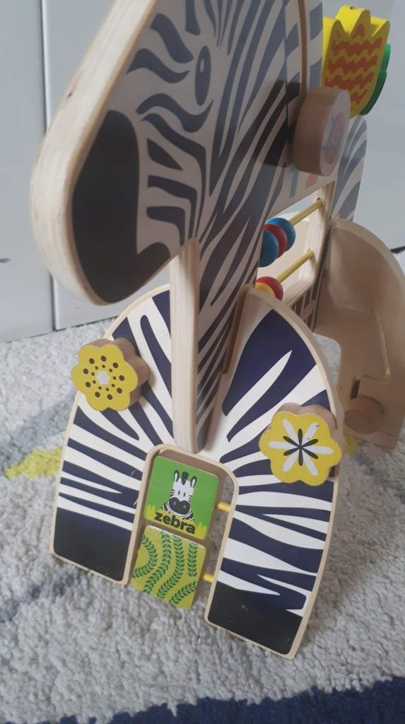 Manhattan toy zabawka edukacyjna Zebra