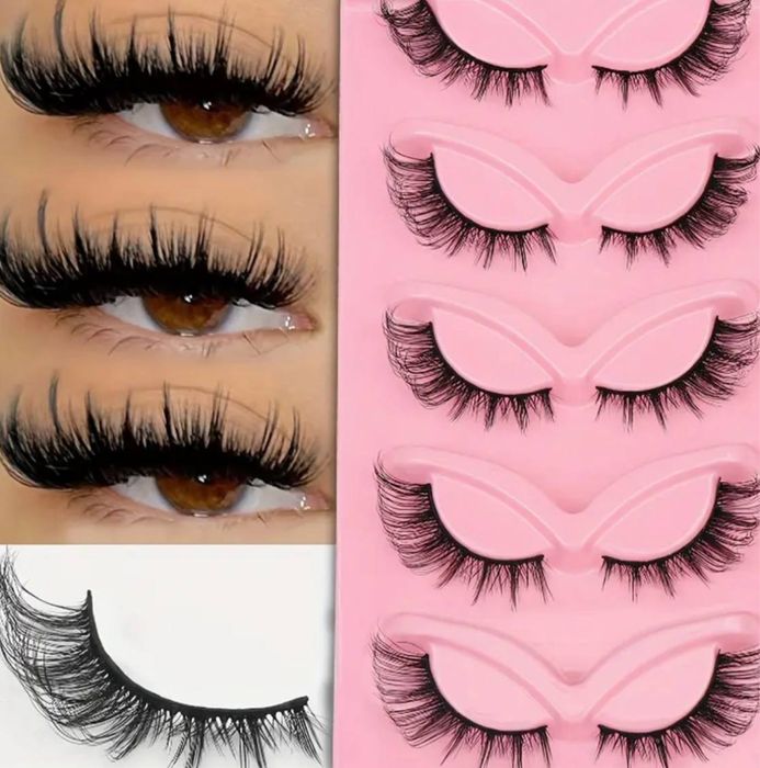 Накладні Вії 5 пар ніжні