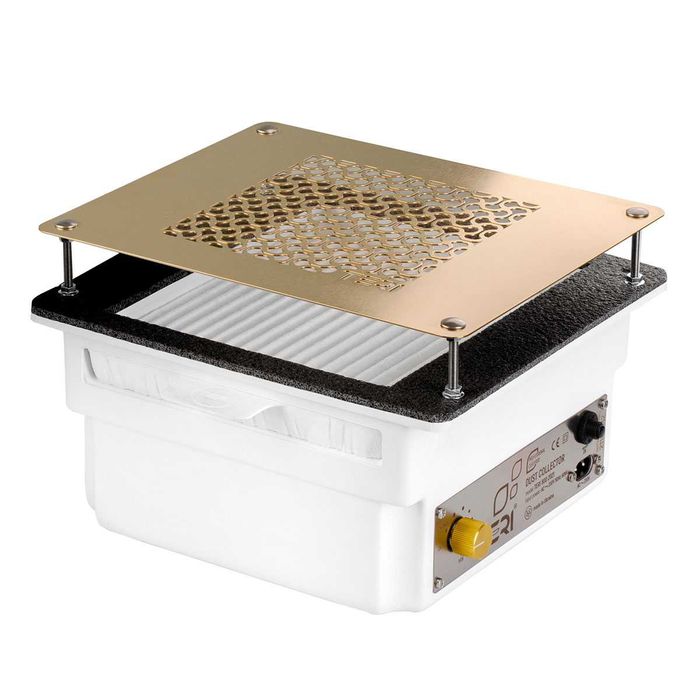 Встраиваемая маникюрная вытяжка Teri 800 белая, 3 цвета решетки