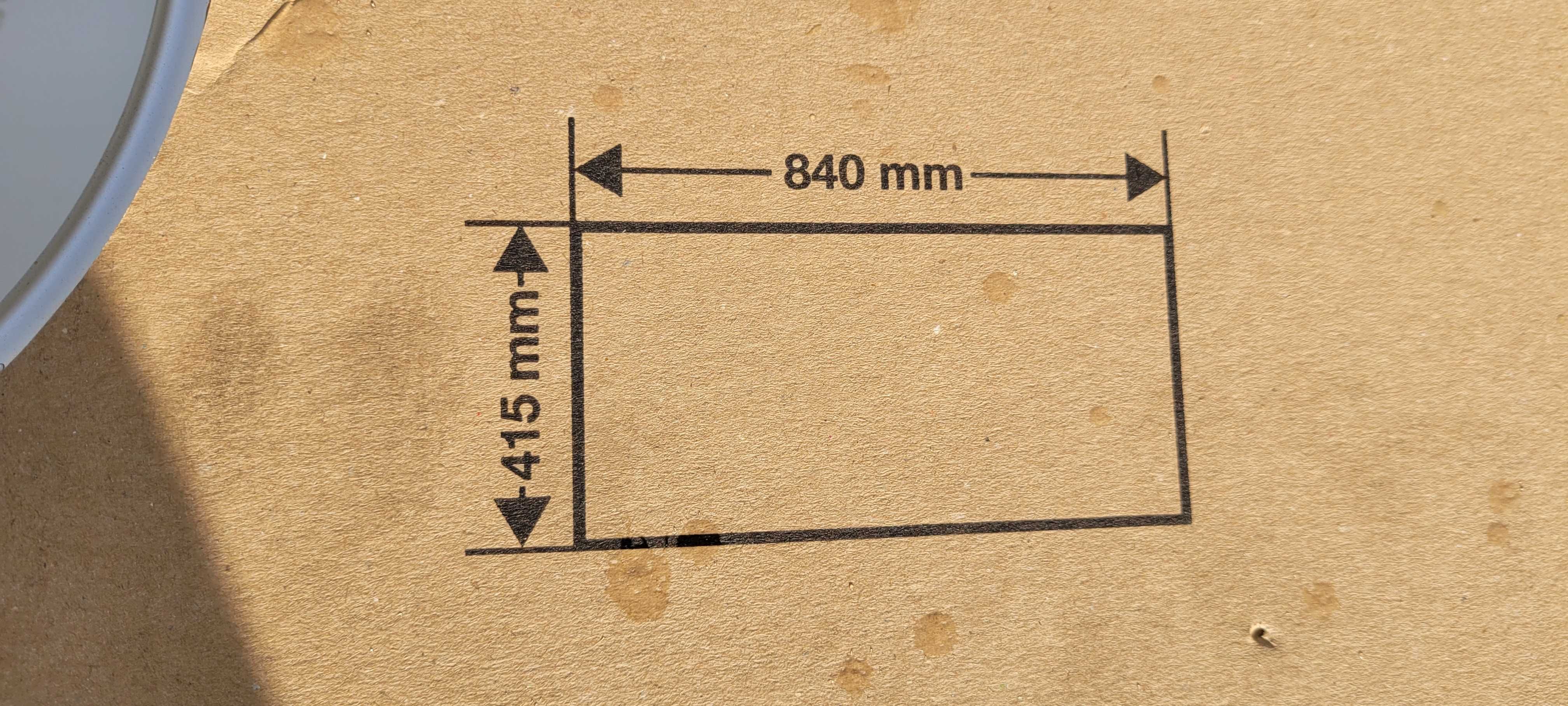 Zlewozmywak jednokomorowy 84cmx41cm NOWY, wysyłka