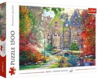 Puzzle 1500 Jesienny Dworek Trefl, Trefl