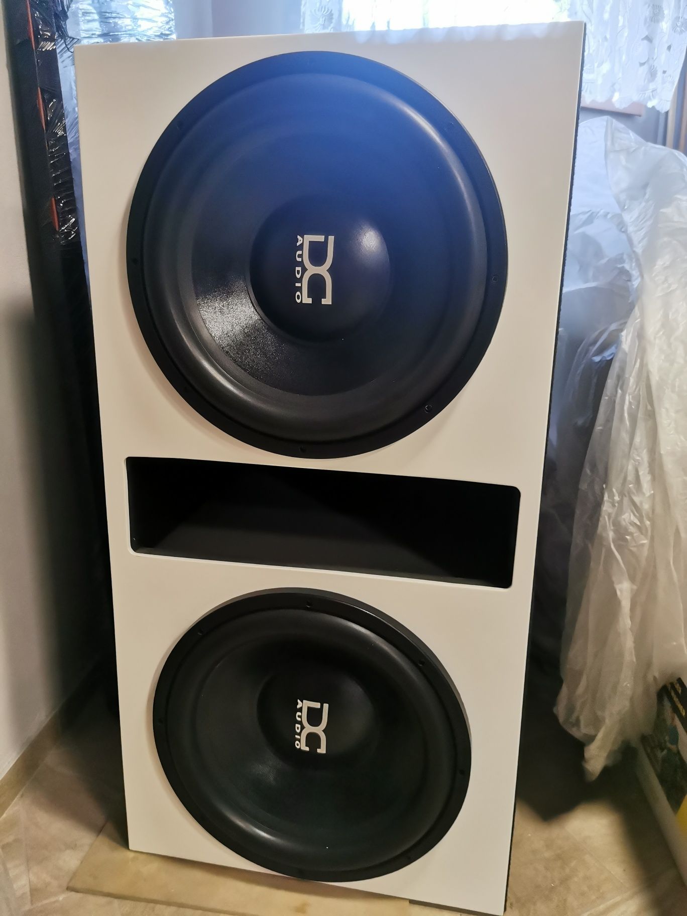 Skrzynia bassowa 2x Dc audio m2 level 2 15d2 38cm nowe Hollywood