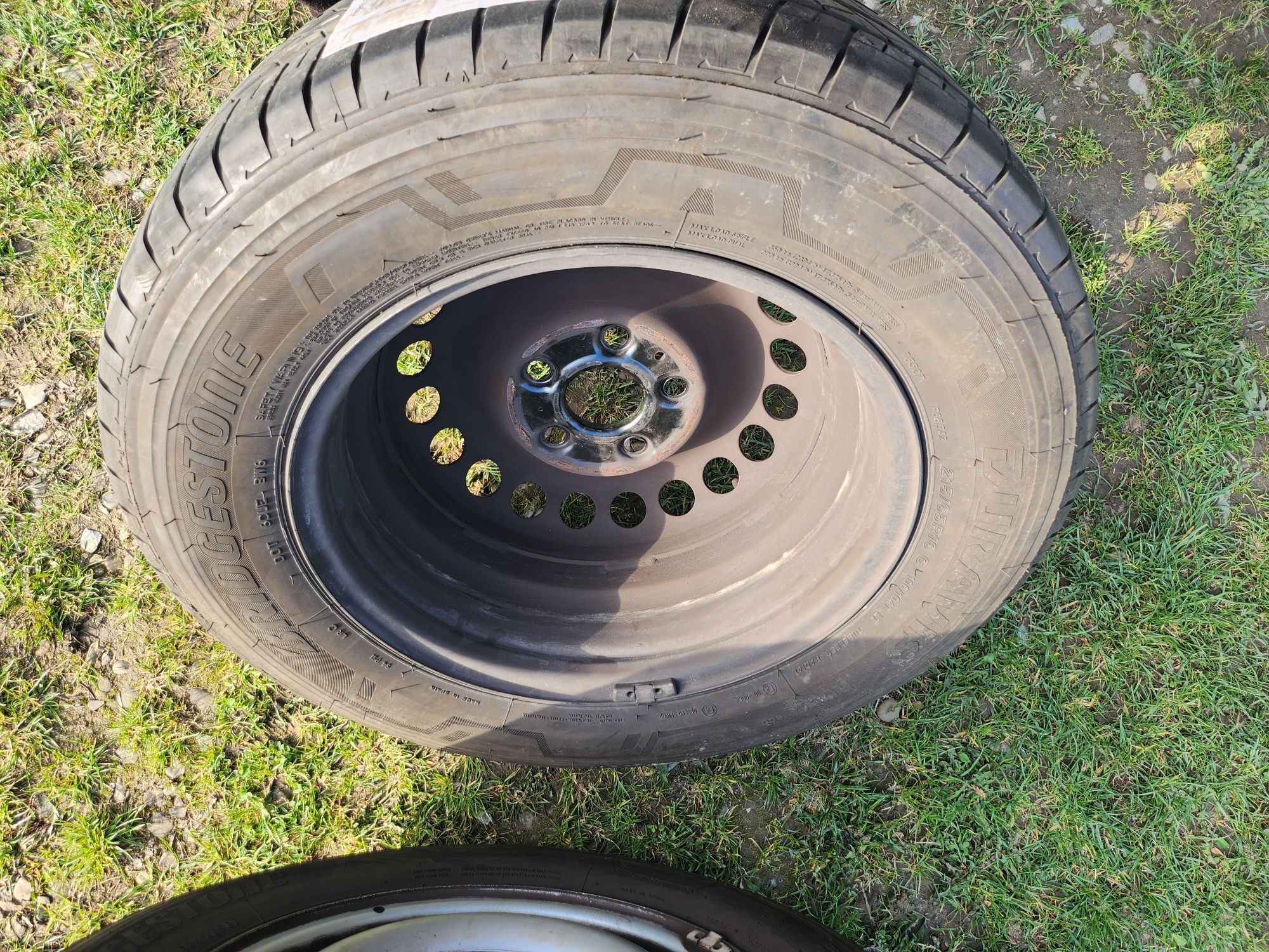 Колеса Фольцваген T6.1 215/65R16C, диски з резиною VW Т6 Т5 t5 t6