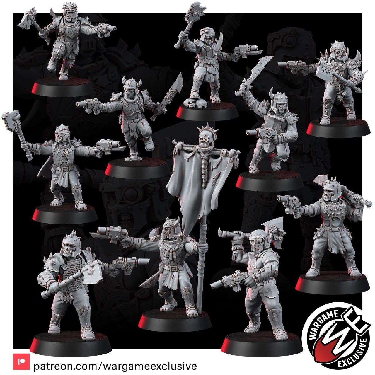 WARHAMMER 40000 3д друк 3d Вархамер Космодесант фотополімерний мініатю