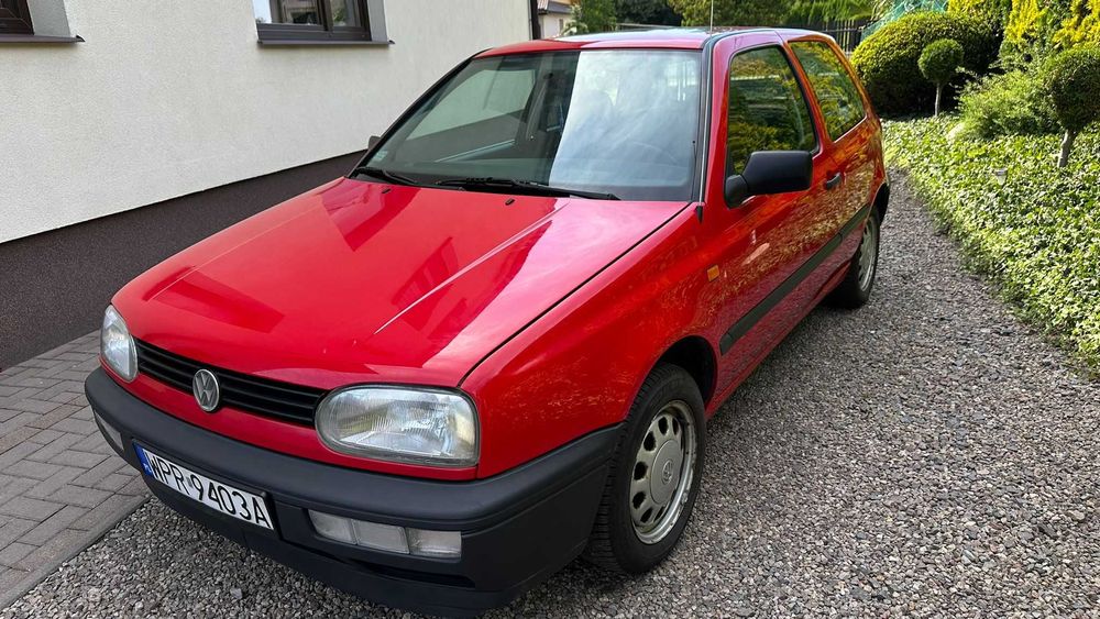 Volkswagen Golf III 1.6 – pewna historia, ładny, dla kolekcjonera!