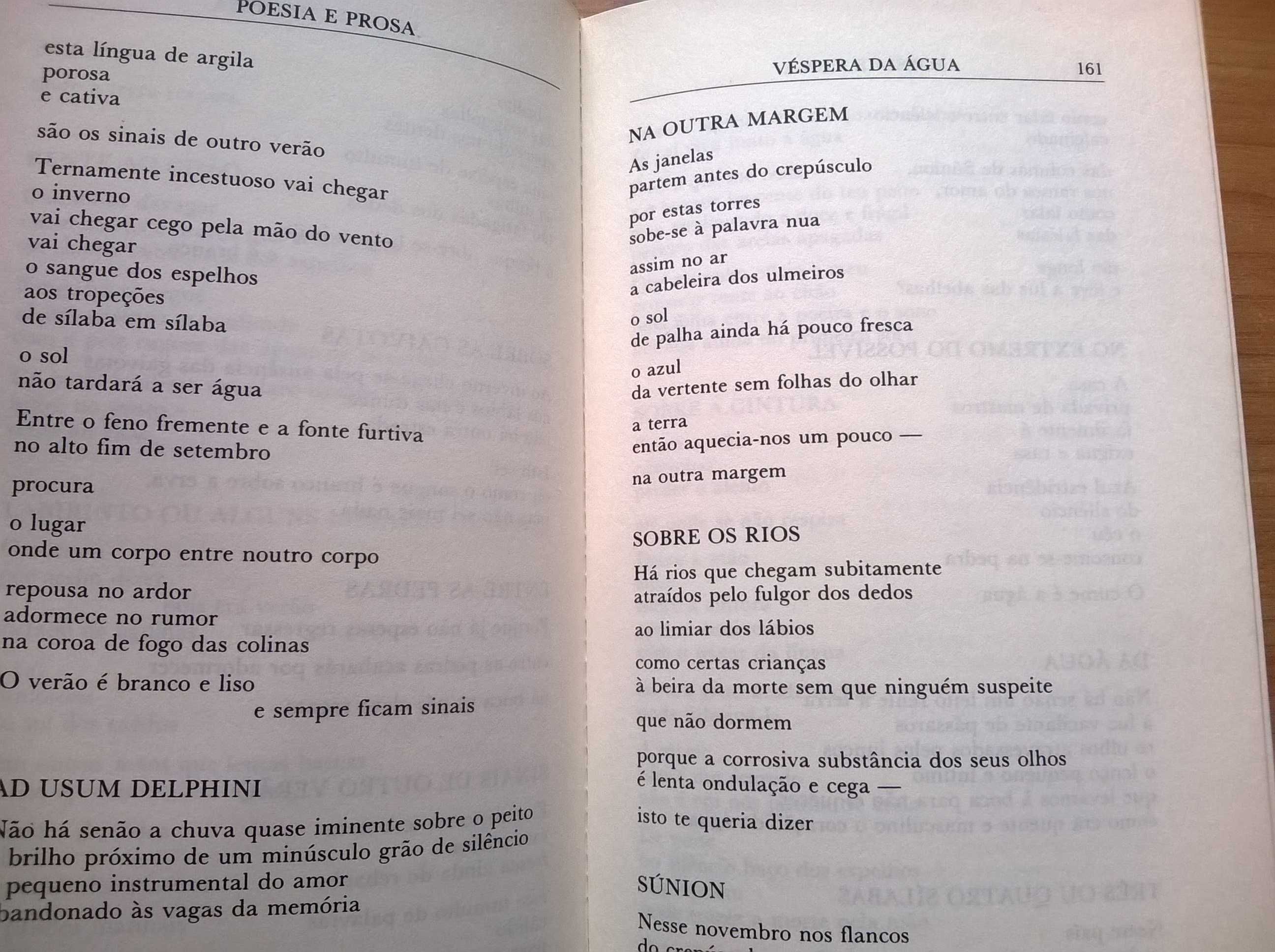 Eugénio de Andrade - Poesia e Prosa (1940/1986 * I volume)