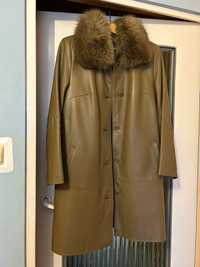 Płaszcz skórzany, kurtka jesienna, płaszczyk zimowy