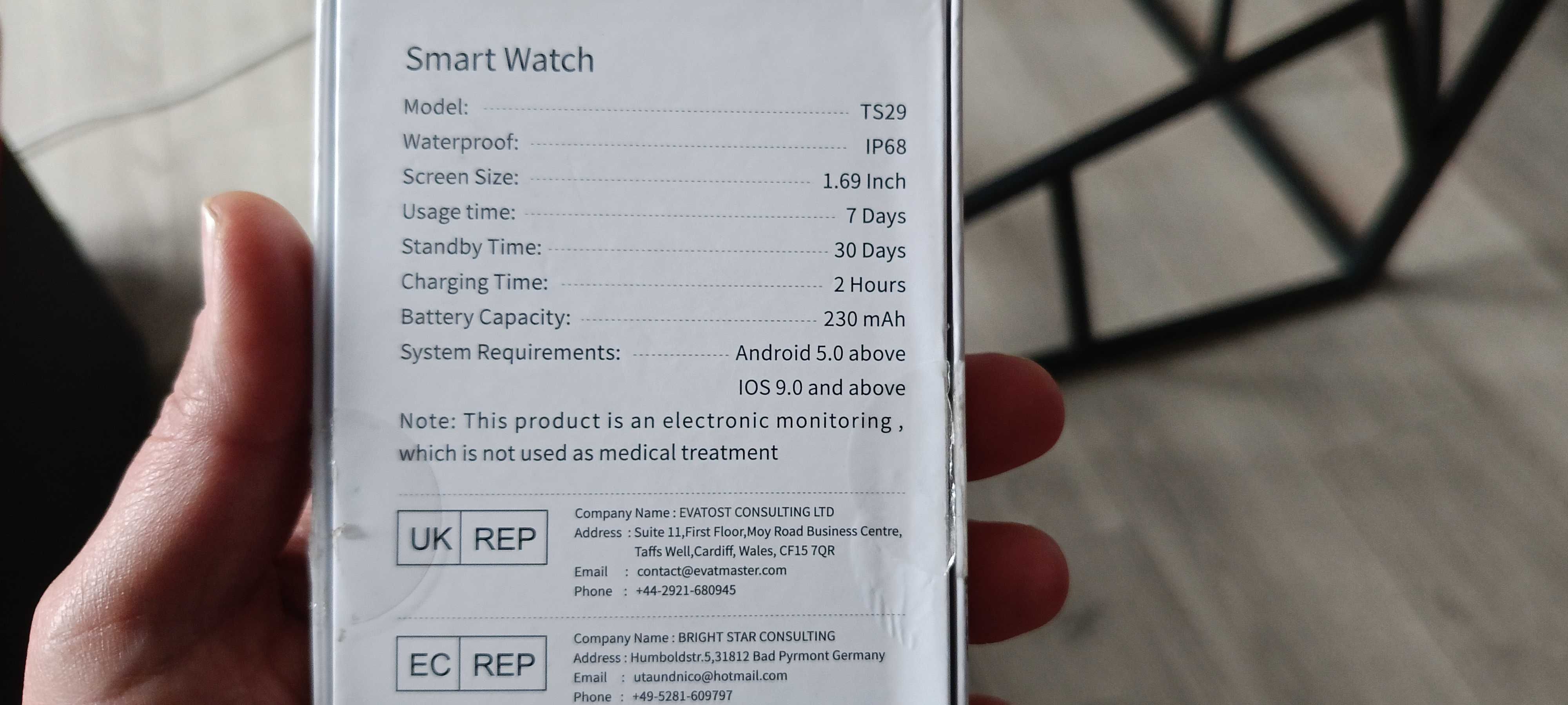 Smart Watch TS29
