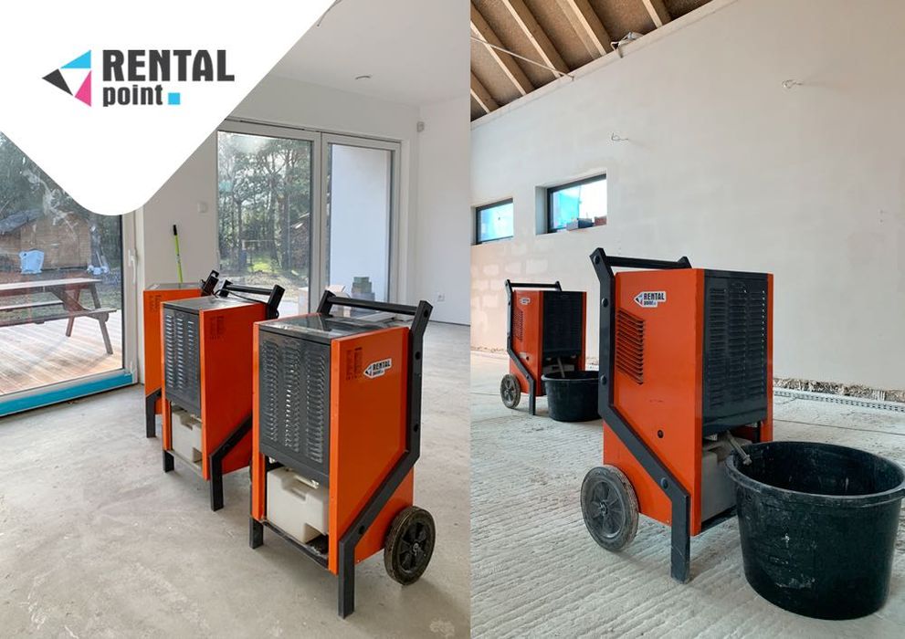 WYNAJEM Osuszaczy powietrza, Nagrzewnic, OSUSZANIE budynków PO ZALANIU