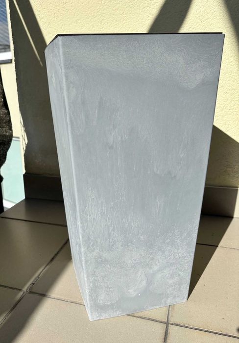 Piękne, duże doniczki na balkon (zestaw x2) - WARSZAWA