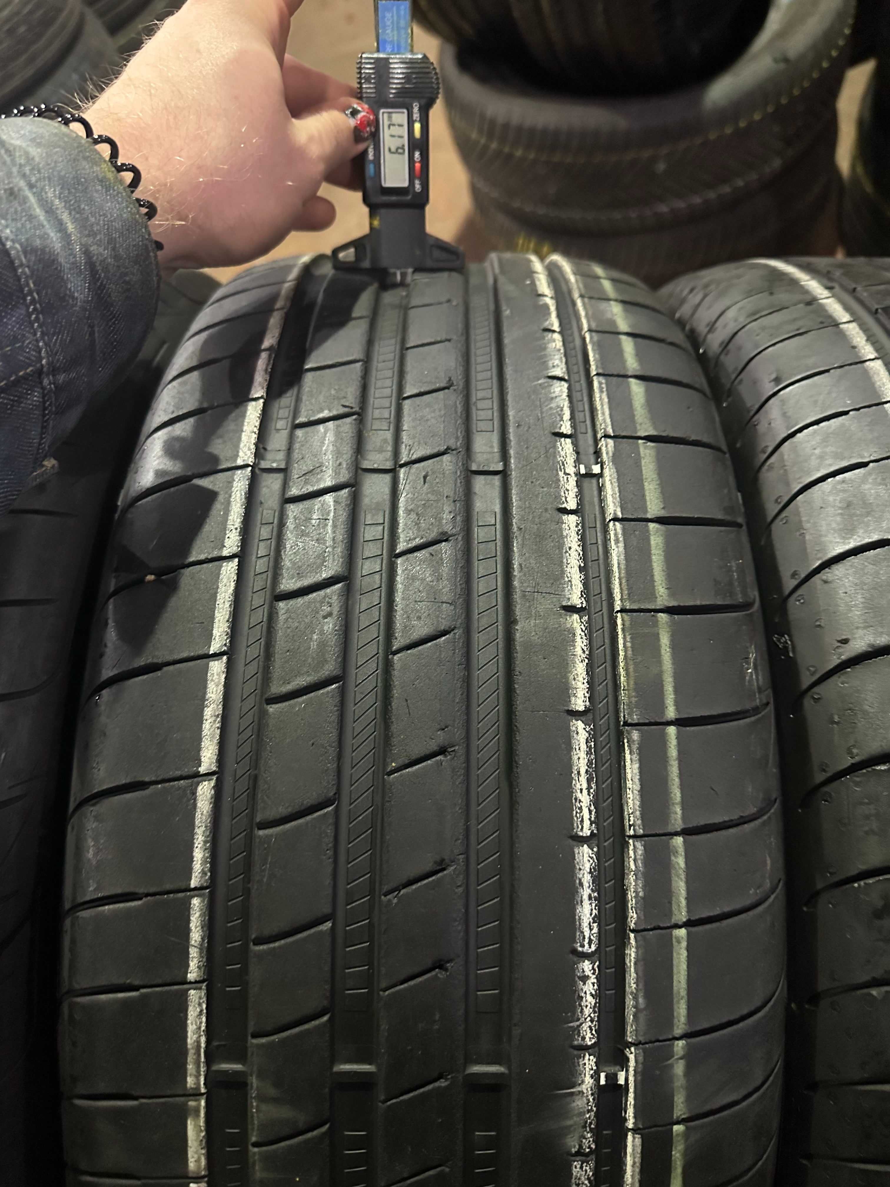 Шины БУ 275 40 245 45 R 18 Goodyear Asymetric 3  Резина лето