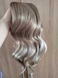 Peruka krotka blond fale