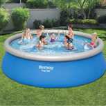 Piscina Insuflável Redonda Bestway® Fast Set™ de 4,57 m x 1,22 m