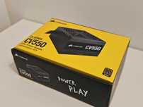 Zasilacz komputerowy CORSAIR CV550 80+, 550W.