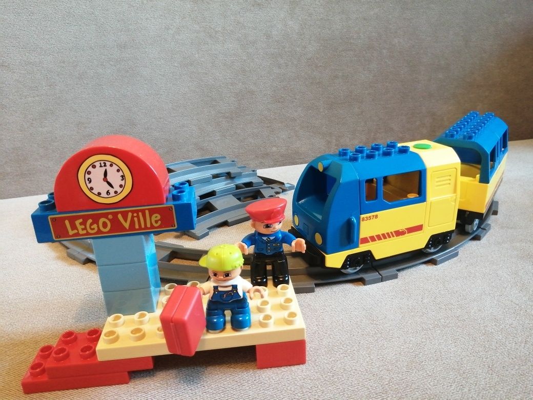 Lego Duplo pociąg, kolejka elektryczna 5608