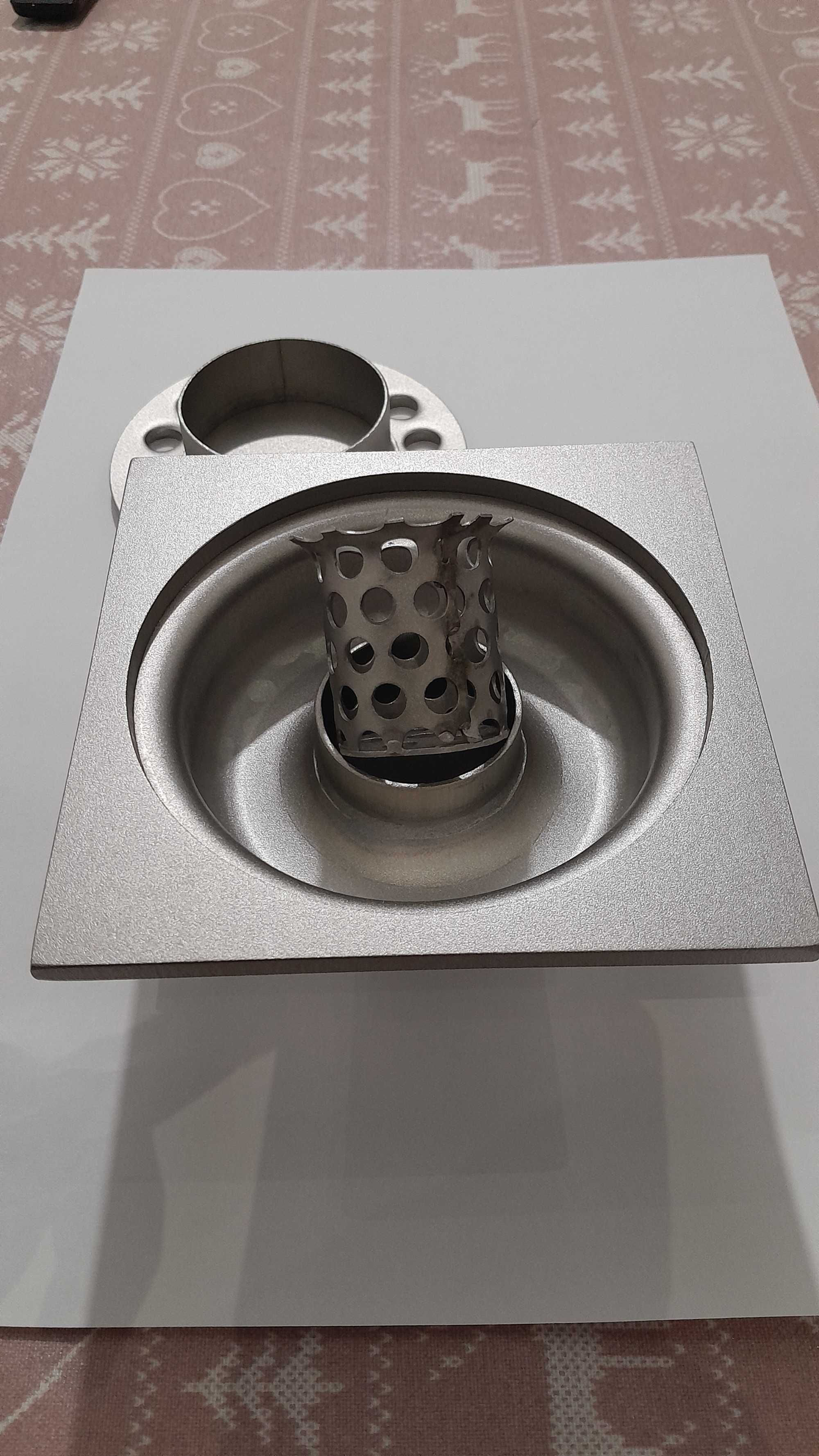 Ralo de pavimento aço inox