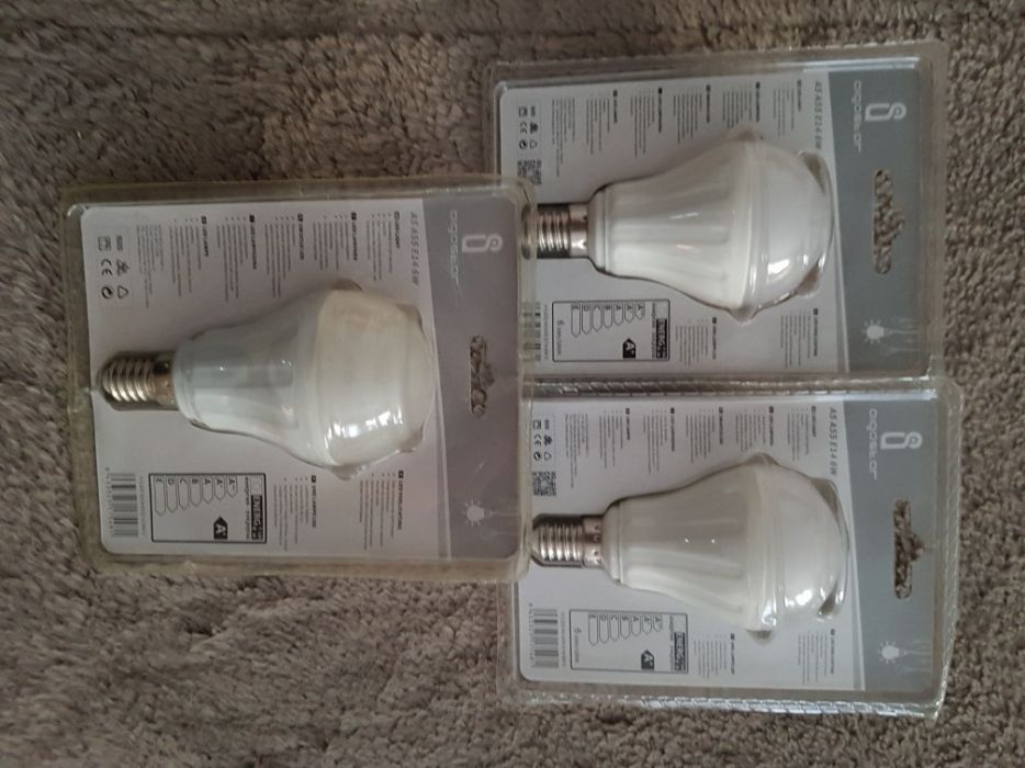 Żarówka LED Bańka(model A55)6W,230V,gwint E14,barwa biała ciepła