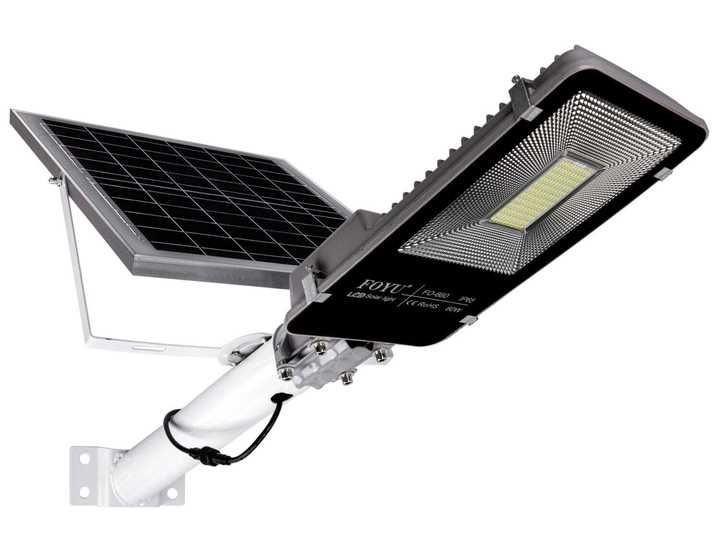 Вуличний LED  світлодіодний ліхтар на сонячній батареї