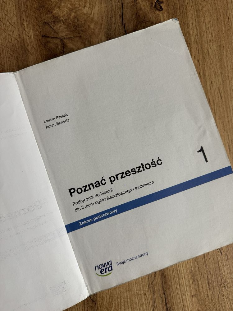 Poznać przeszłość 1 - podręcznik do historii dla liceum i technikum