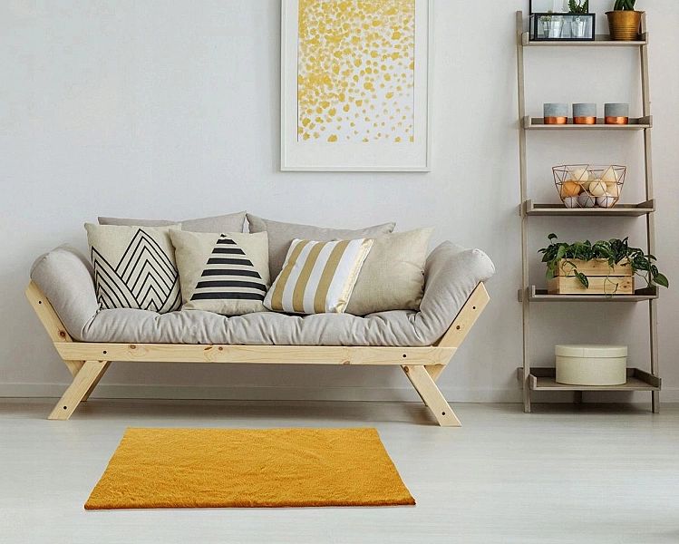 Dywan 40x60 Miękki Pluszowy Futerkowy do Sypialni Łazienki Rabbit 110