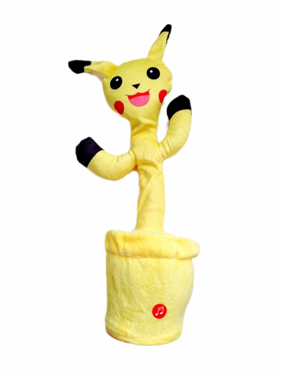 Śpiewający tańczący Pikachu Kaktus Pokemon