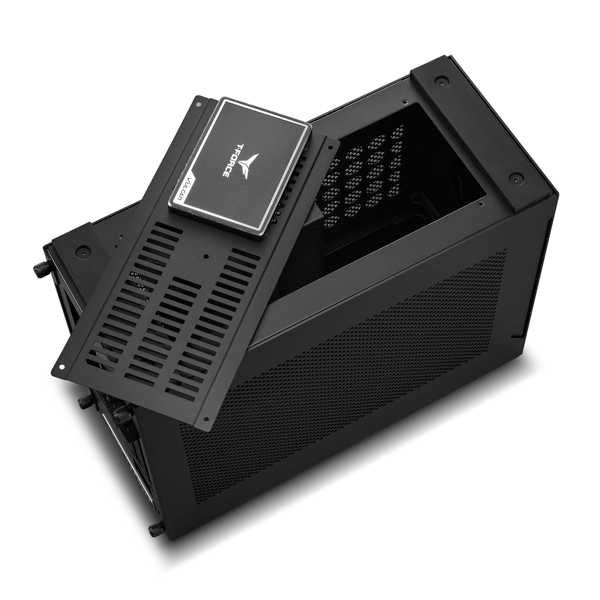 Mini-ITX корпус Lian Li DAN Cases A4-H2O X4 Black/Silver (В наявності)