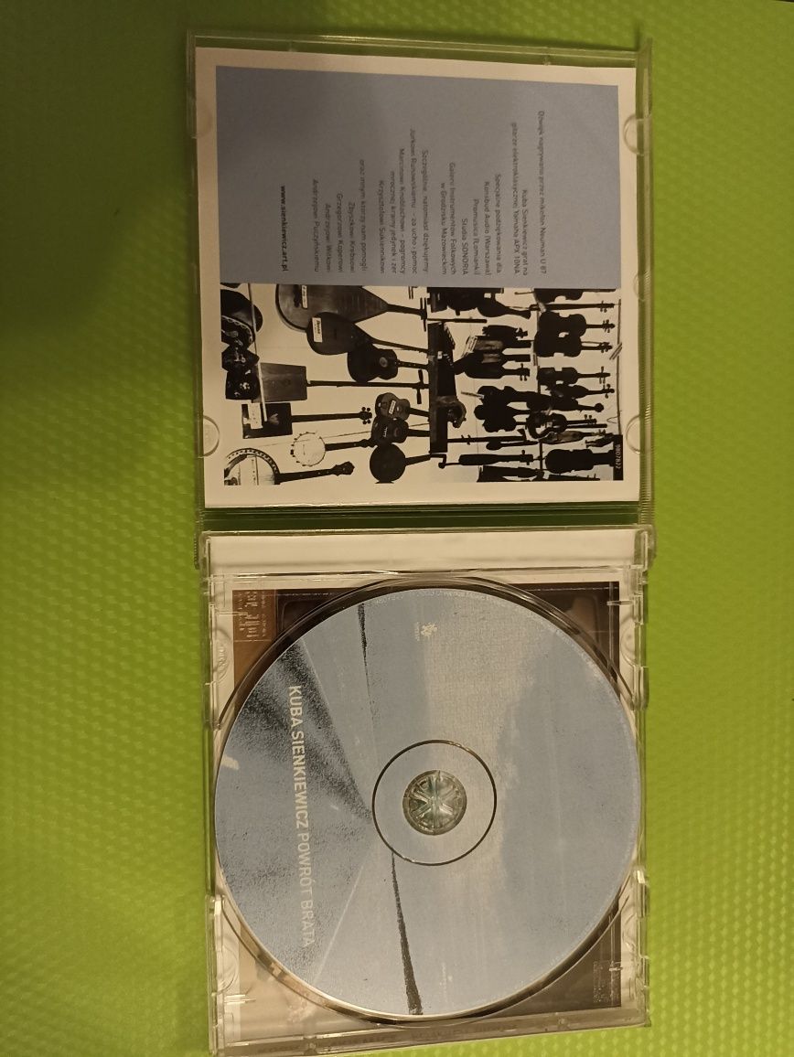 Kuba Sienkiewicz powrót brata płyta CD