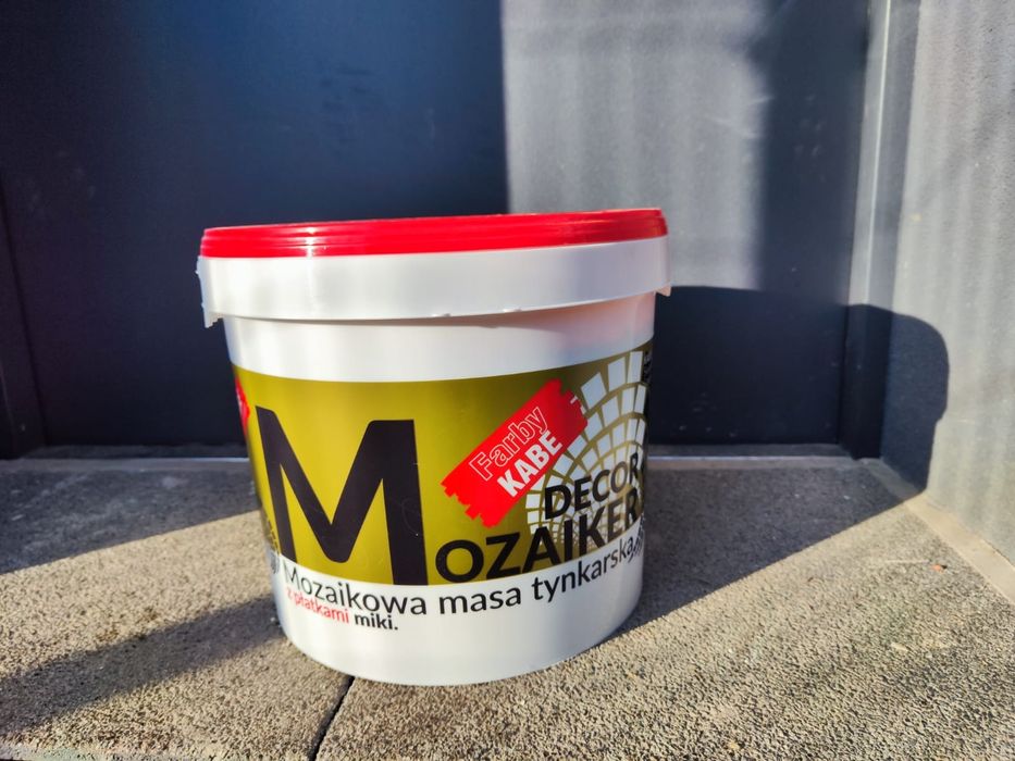 Tynk mozaikowy z miką