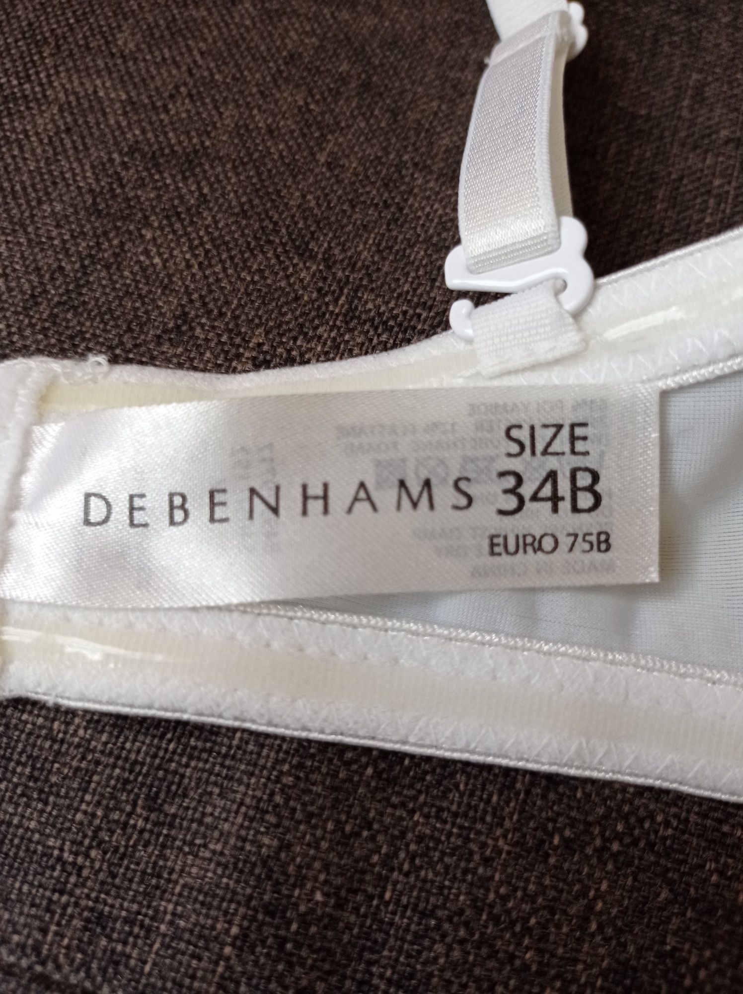 Debenhams biustonosz opaska rozm 34B -75B