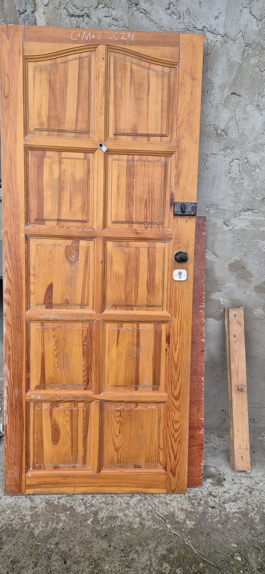 Drzwi drewniane 80 lewe