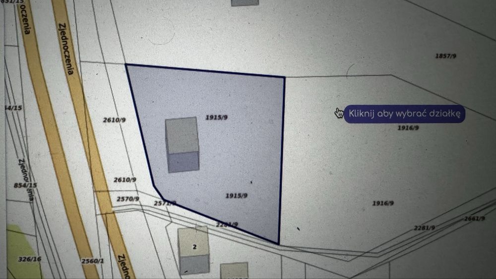 Działka Usługowo-Budowlna NR: 1915/9 przy DK81 19 A/ Media