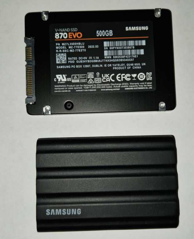 SSD Samsung 870 EVO 500 GB