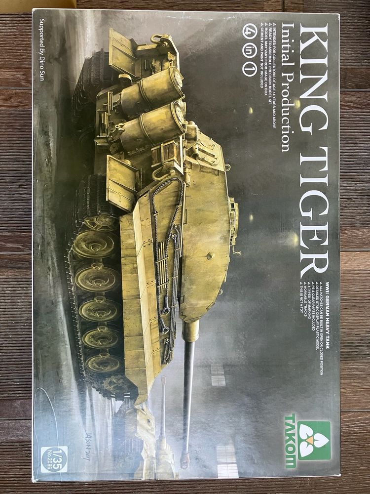 Моделі склеєні, нефарбовані, 1/35, Takom, Bronco, Hobby Boss, МініАрт,