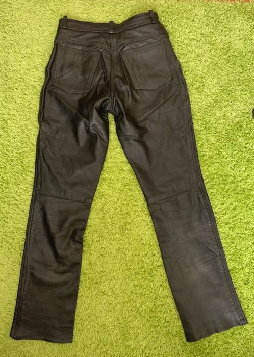 Calças pele/couro com forro - Motar | Veste 36