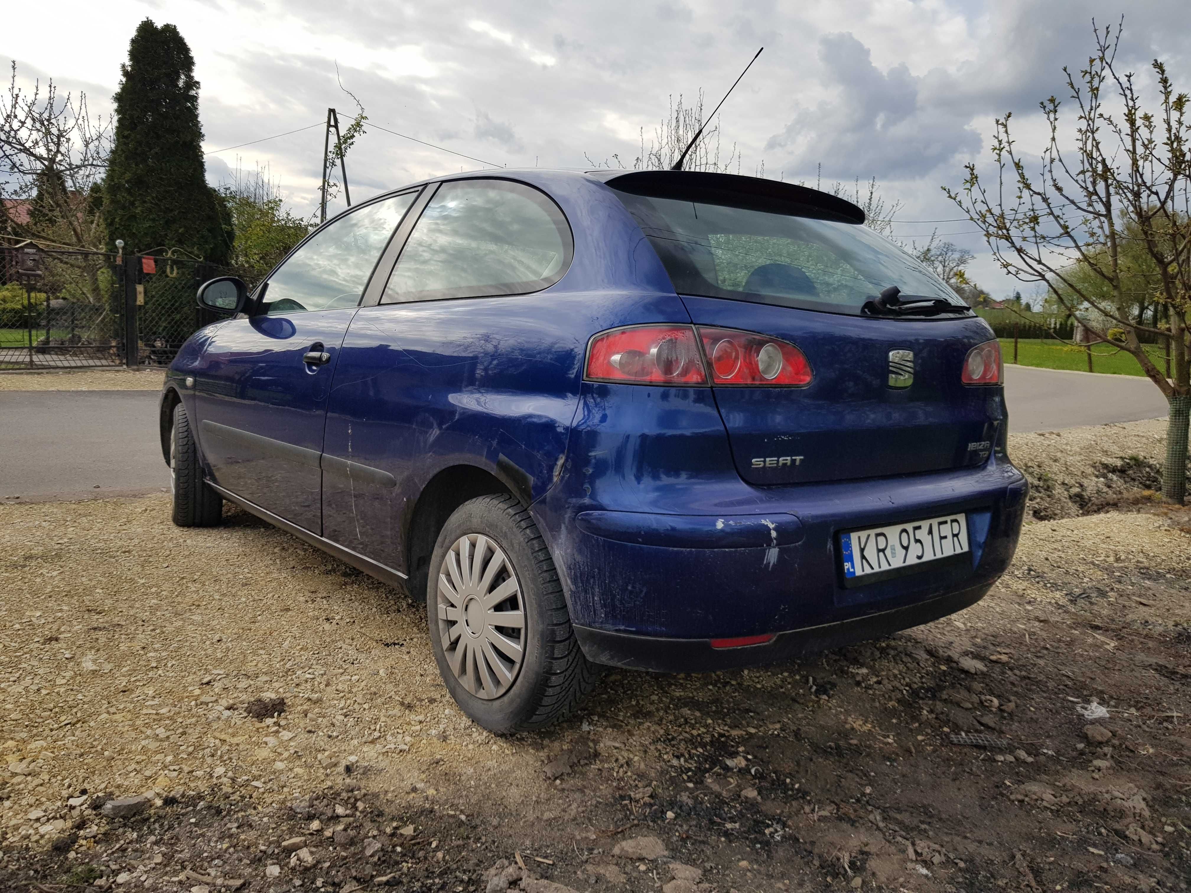 Seat Ibiza 1.9 TDi  auto na gospodarstwo