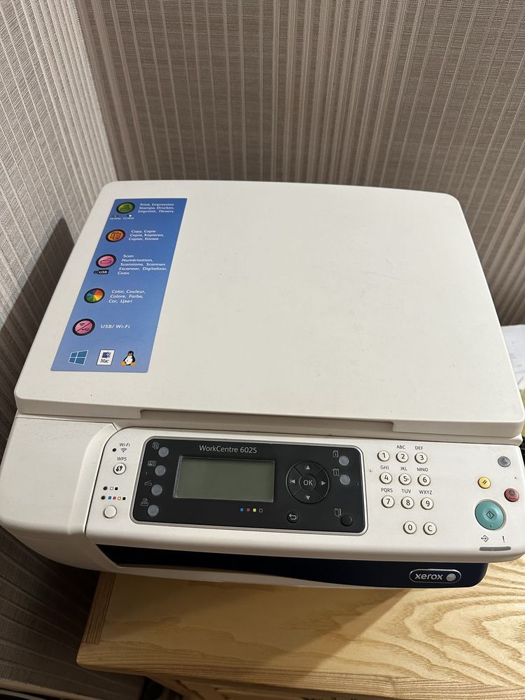 МФУ Xerox WorkCentre 6025 кольоровий принтер , продам