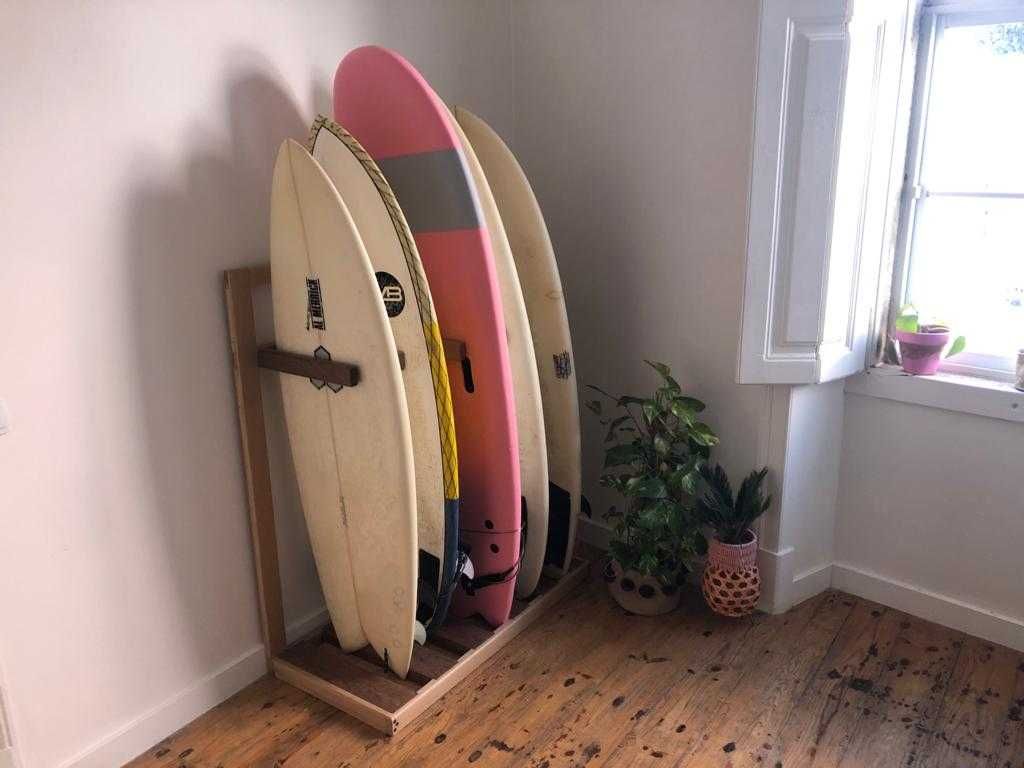 Rack para pranchas de surf