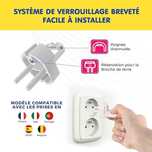 12 Proteção para tomadas elétricas para bebés