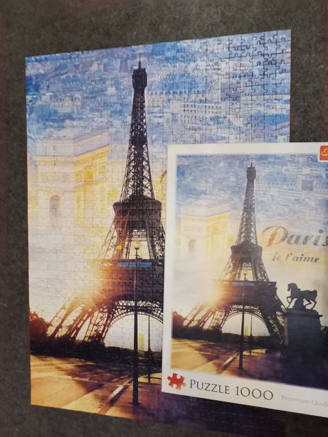 Paryż o świcie puzzle 1000 Trefl