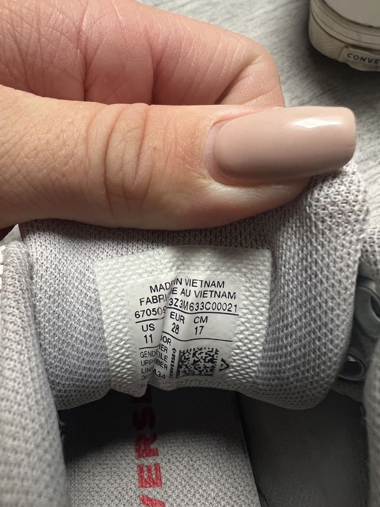 CONVERSE chłopięce rozmiar 28
