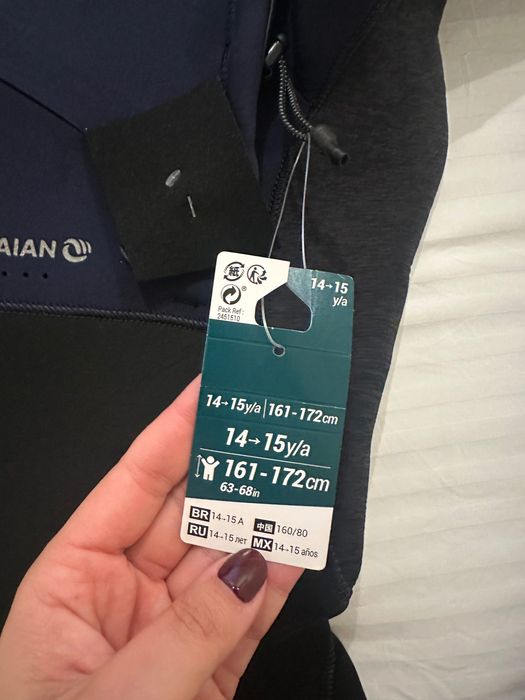 Fato surf 4/3mm criança