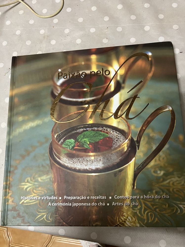 Livro Paixão pelo Chá