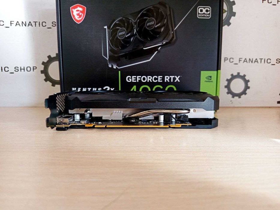 Відеокарта MSI GeForce RTX 4060 VENTUS 2X BLACK 8G OC Гарантія 6 міс