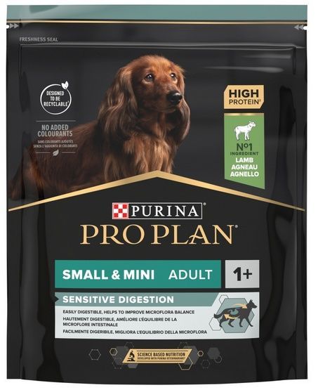Karma dla psów małych i miniaturowych Purina Jagnięcina Prebiotyk 700g